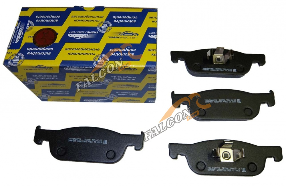 Колодка торм перед RENAULT Logan II, X-Ray (TRANSMASTER) с ABS TR399C