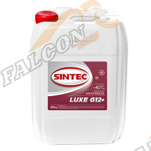 Антифриз Sintec LUXE G12+ 20 кг (красно-оранжевый)