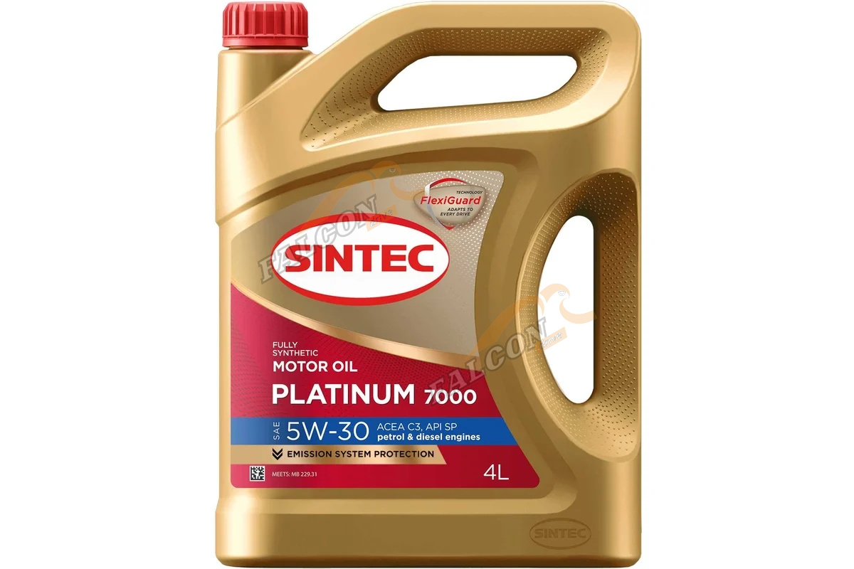 А/масло SINTEC Платинум 7000 5W30  API SL ACEA С3 API SP 4л 