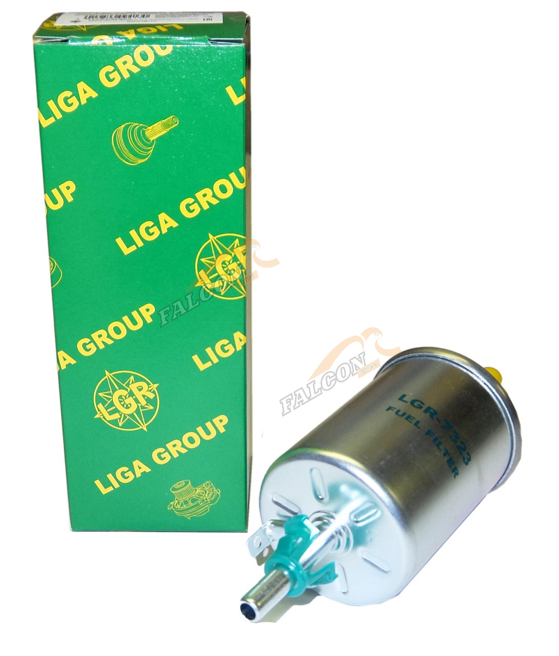 Фильтр топливный  ВАЗ-2123 (LGR) LGR-7323 клипсы металл