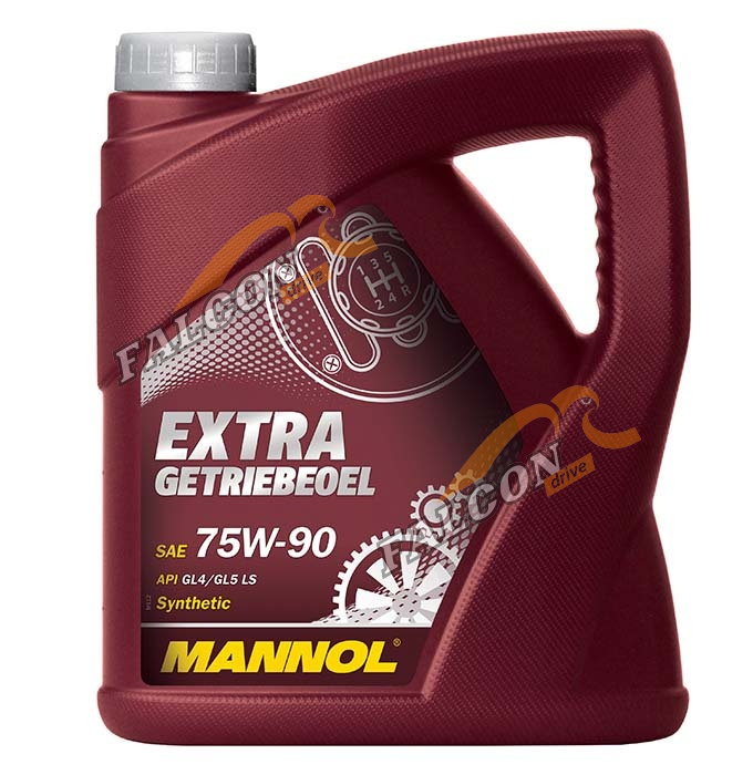 Масло трансм 75W90 GL-4/5 Mannol Extra  4 л (синт)