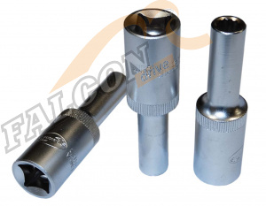 Головка  *8 1/2" 12 гр (АвтоДело) удлин (15350) 39680