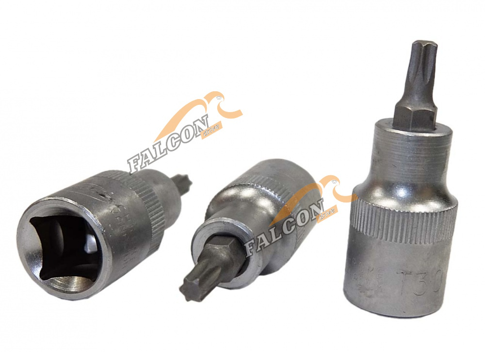 Головка со вставкой Torx T20 1/2" (АвтоДело) (15648) 39325