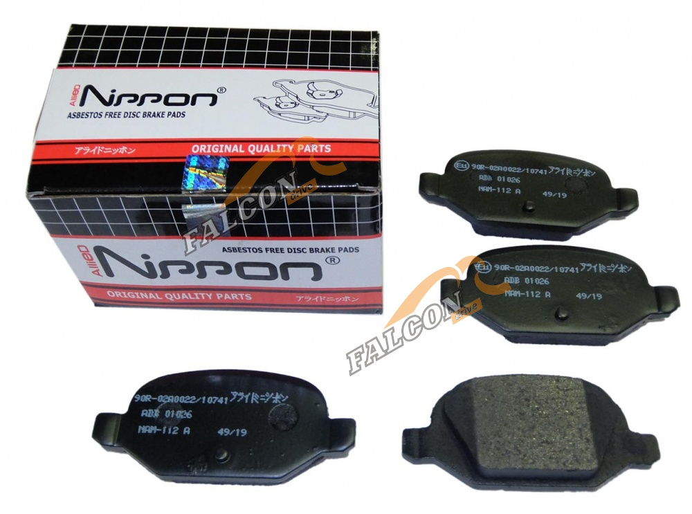 Колодка торм зад Лада VESTA, Granta, Kalina Sport дисковые (Allied Nippon) ADB01026