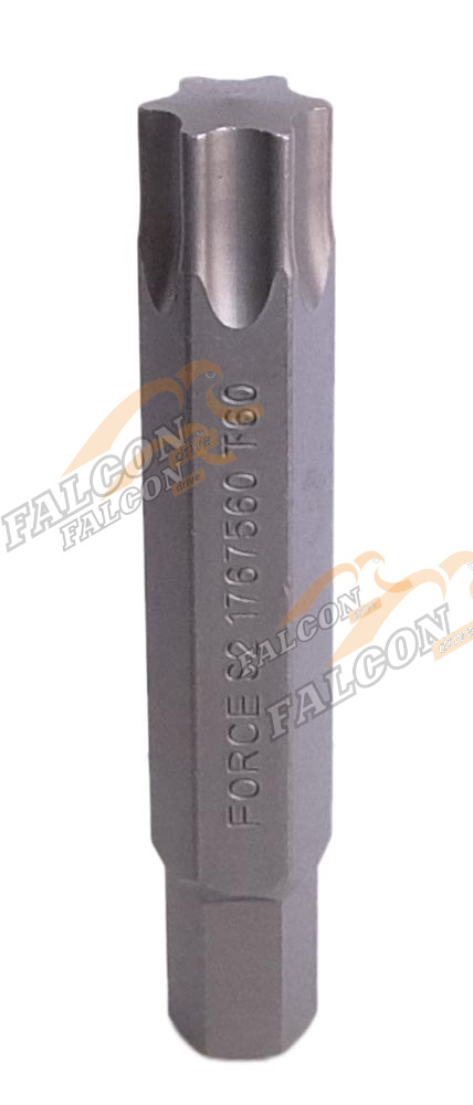 Вставка 1/2" Torx T60 75мм (Force) удлин 1767560