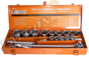 Головки набор 3/4" 6 гр 20 пр (АвтоДело) (10247) 39833