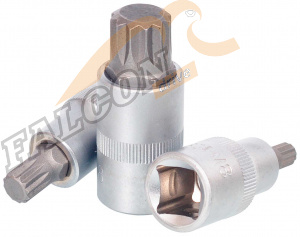Головка со вставкой Spline M8 1/2" (АвтоДело) (15001) 39508