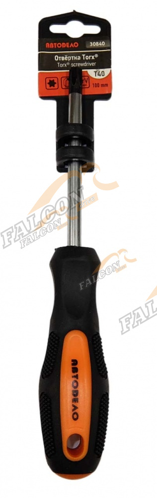 Отвертка Torx T40x100 мм (АвтоДело) (11930) 30840