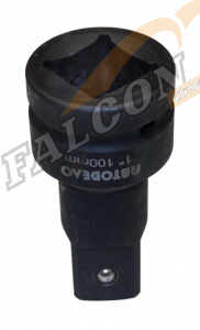 Удлинитель 1" L 100 мм (АвтоДело) ударн (15685) 40340