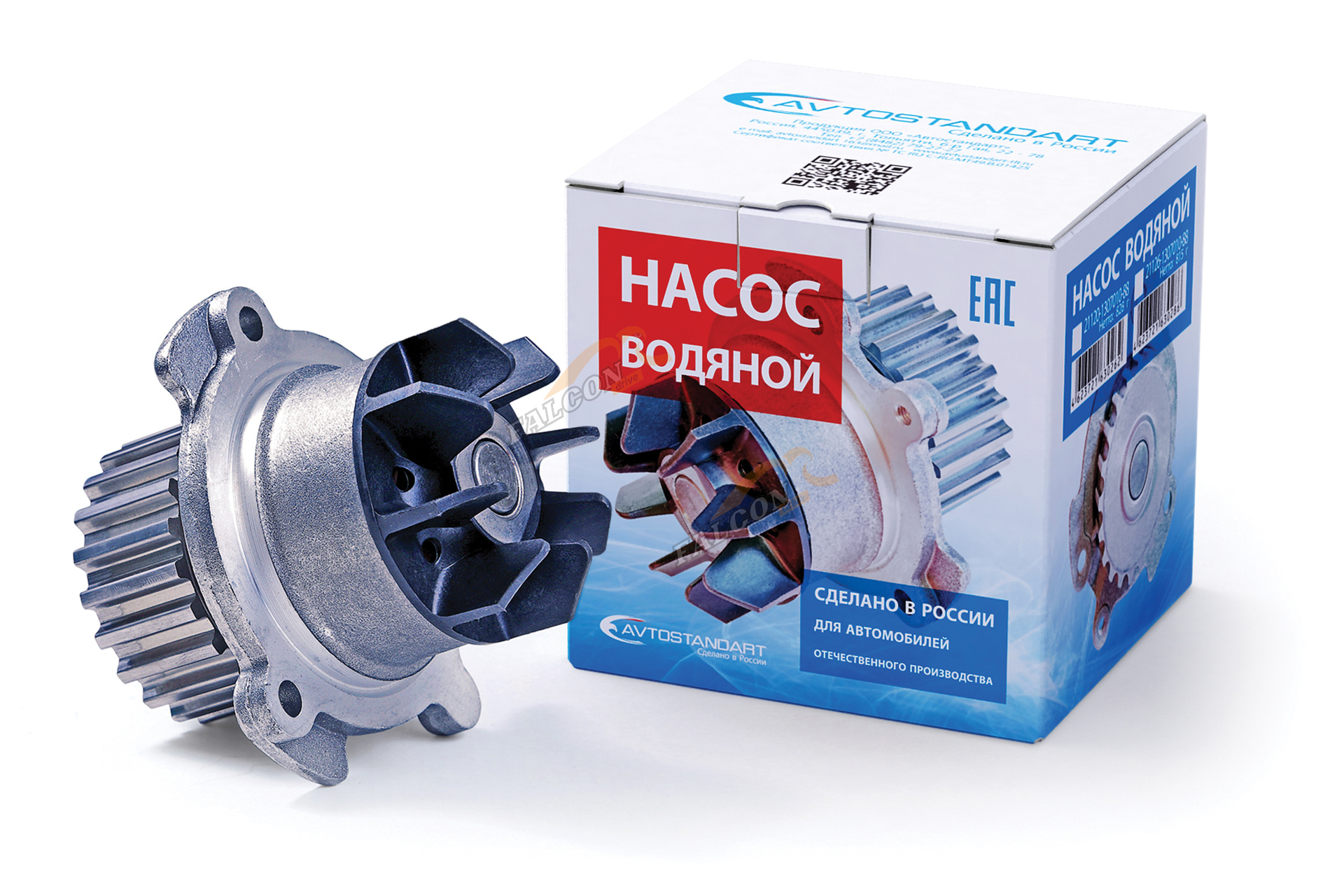 Насос вод ВАЗ-2112 (АВТОСТАНДАРТ) 2112-1307010