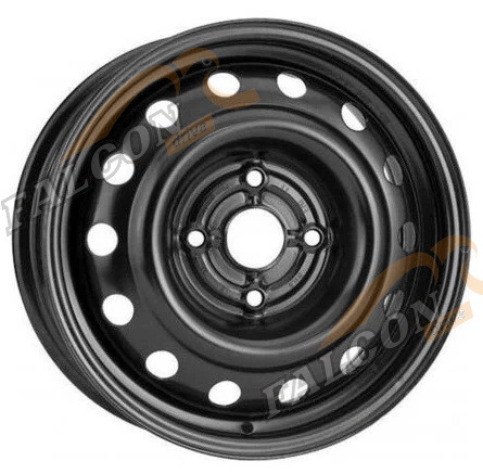 Диск колеса Logan, Ларгус, Vesta, Xray R15 черный (ТЗСК) 6J/4*100/ET40/d60,1 