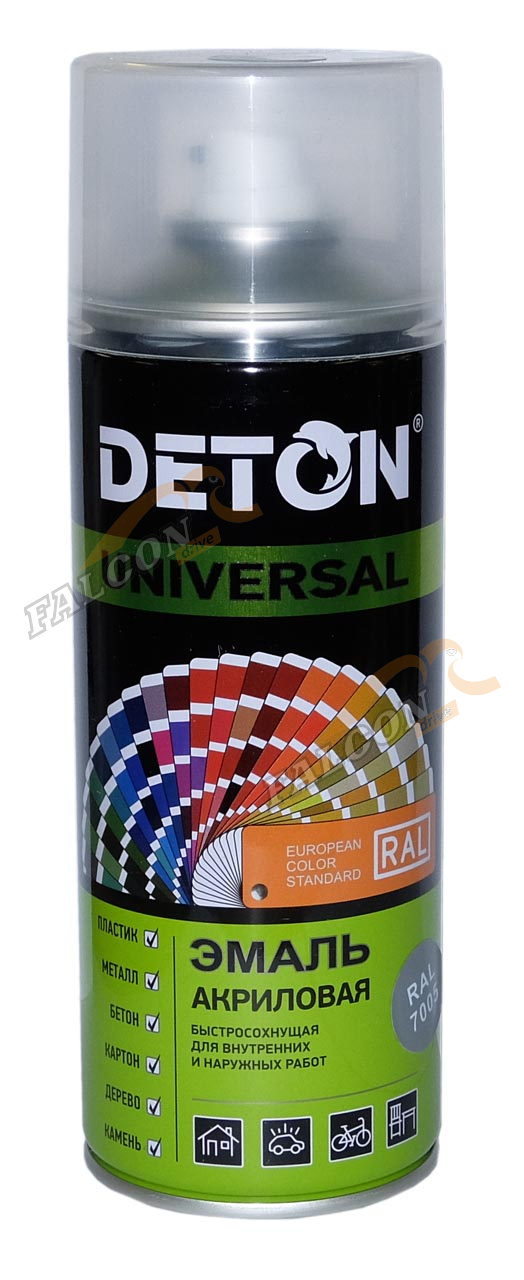 Эмаль акрил  RAL 1014 Слоновая кость DETON Universal (аэр) быстросохнущая 520мл