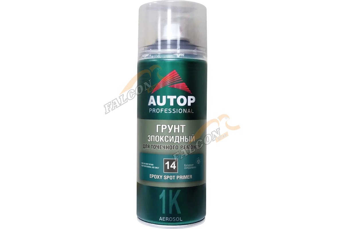 Грунт эпоксидный для точечного ремонта светло-серый №14 аэр 520мл (AUTOP PROFESSIONAL)