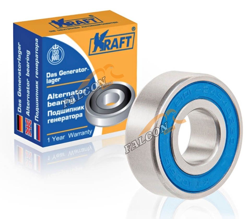 Подшипник генерат ВАЗ-2101 мал (KRAFT) (180515)