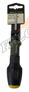 Отвертка Torx T15x80 мм (ДТ) с отверстием