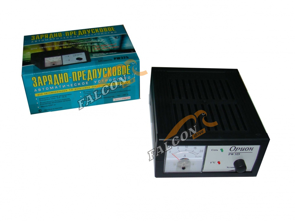 ЗУ  12V, 0-15А (Орион) PW 325,стрел. индик. регул