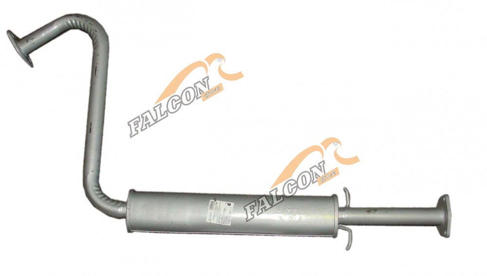 Резонатор Chevrolet Lanos (Ижора) закат (136120) короткий