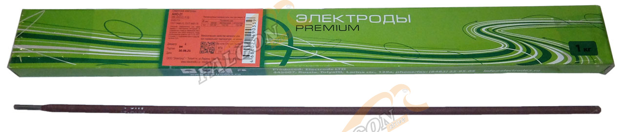 Электроды АНО-21 d-4,0mm (Тольятти) 1кг 