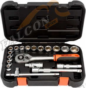Головки набор 3/8" 6 гр 19 пр (АвтоДело) (13977) 39919