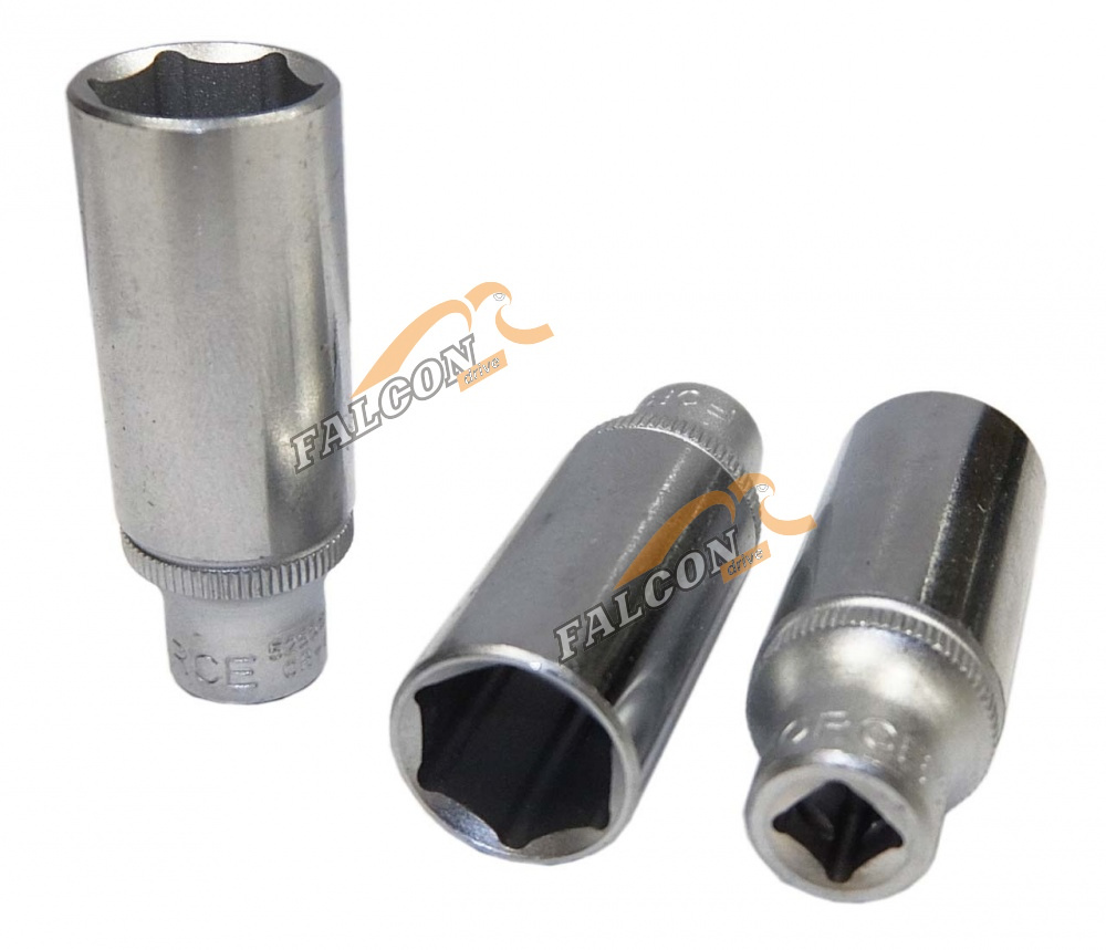 Головка  *8 1/4" 6 гр (Force) удлин 5255008