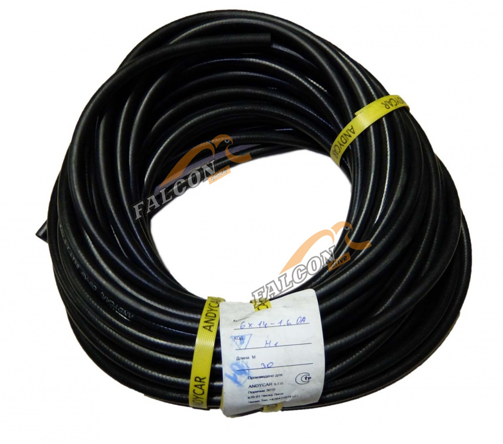 Шланг d 6 бухта 30м (ANDIKAR) МБ 6*14-1,6 МПа ГОСТ 10362-76