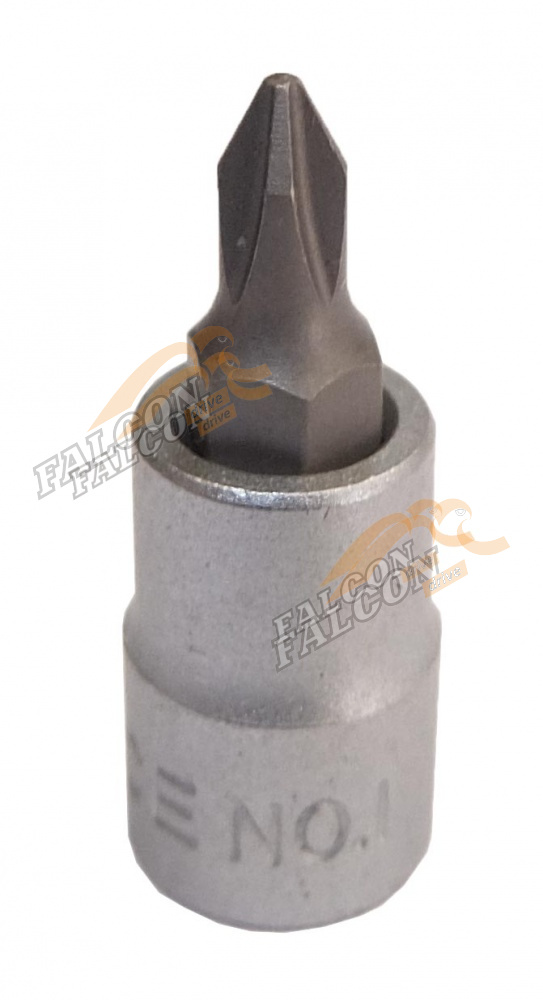 Головка со вставкой крест РН1 1/4" L 32 мм (Force) 321321
