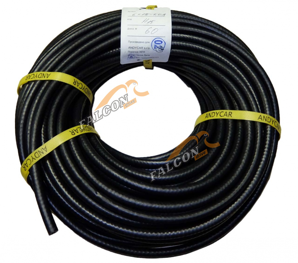 Шланг d6 бухта 60м (ANDIKAR) ПШ 6*12-1,0 МПа